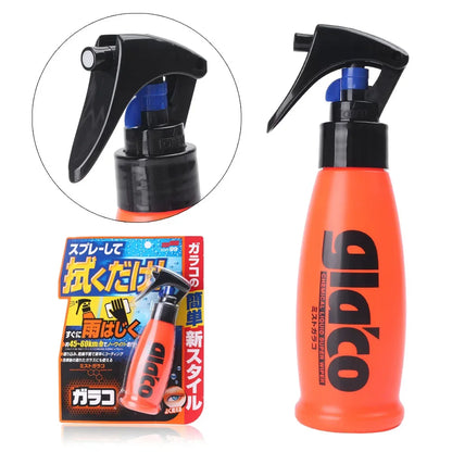 100ml Soft99 GLACO Car Windshield Glass Water Rain Repellent Fine Mist Nozzle Glass Hydrophobic Coating Anti-rain Treatment
