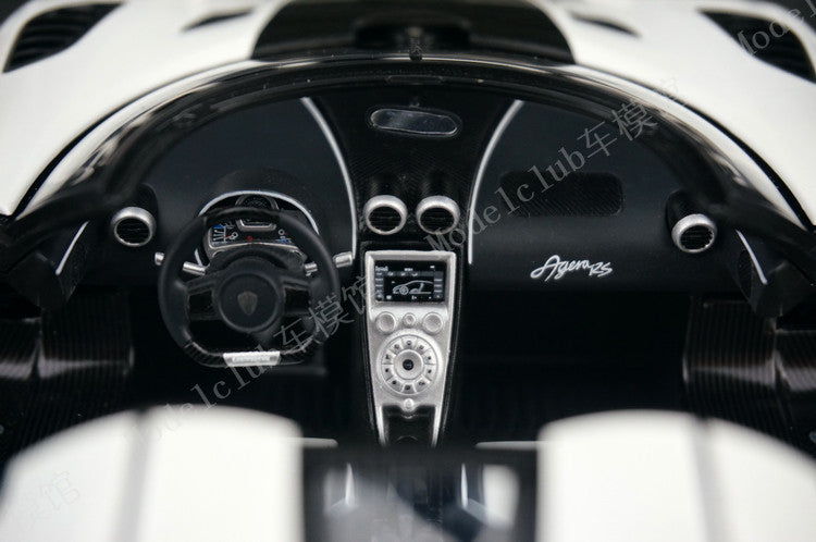 Autoart 1:18 Agera RS Simulation Limited Edition All Open Alloy Metal Static Car Model Toy Gift