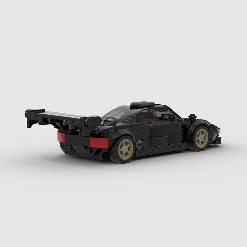 Supercar F1 City Speed Champions Racing Car RX-7 Model Building Blocks MOC Supercar Racers Vehicle Technique Bricks Kids Toys