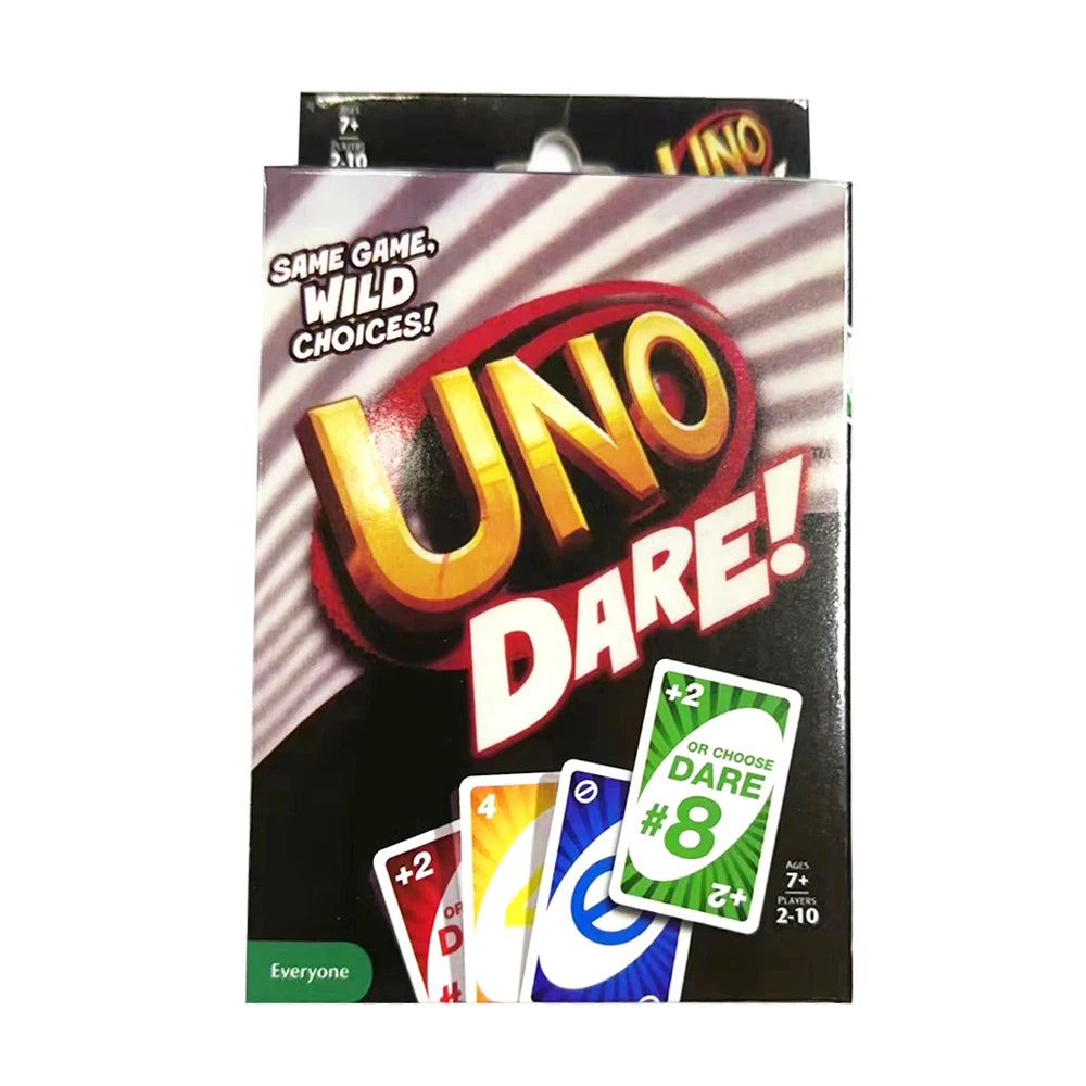ONE FLIP! Board Games Playing Cards UNO Harry Narutos TOTORO Christmas Card Table Game for Children Adults Kid Birthday Gift Toy