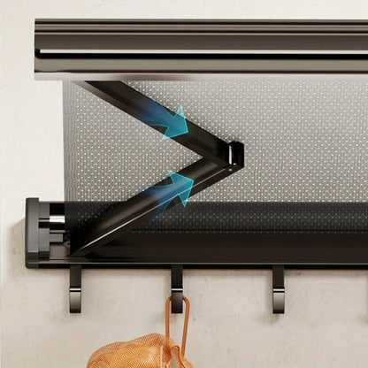 Balcony Drying Racks Foldable Multifunctional Stainless Steel Sock Drying Shelf Window Retractable Drying Clothes And Shoes Rack