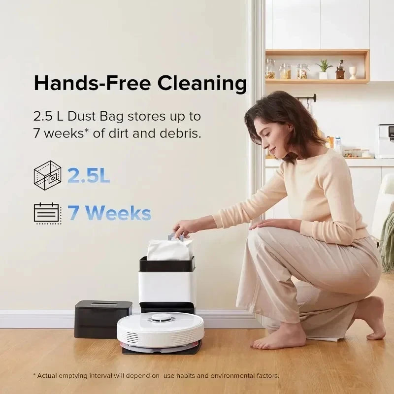 Robot Vacuum Cleaner Robot Vacuum Cleaner with Controlled Mopping Function Aspirateur Robot