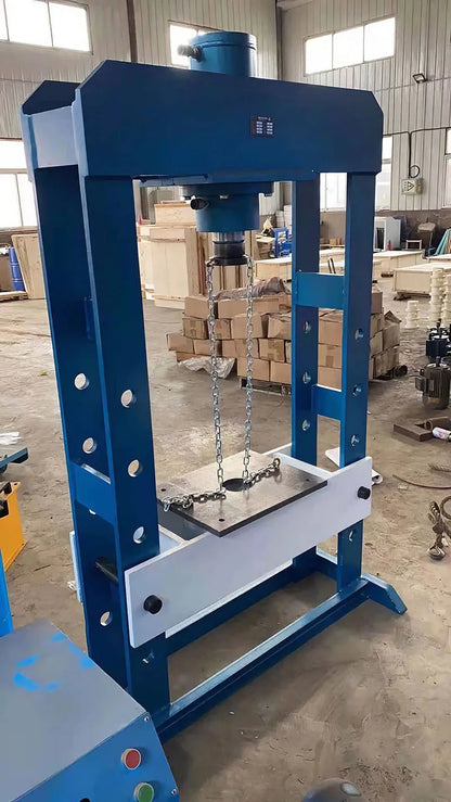 80 tonnage YL Series Gantry Electric Hydraulic Press Machine For bearing with hydraulic pump