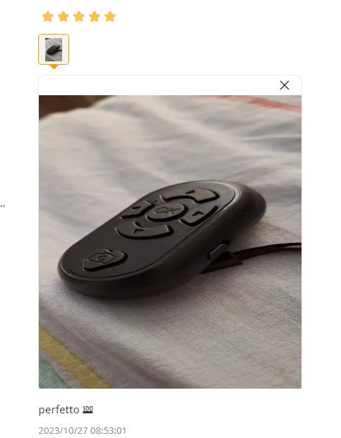 Remote Control Button TypeC Charging Wireless Video APP Remote Control Photo Selfie BT-compatible Controller for Android for IOS