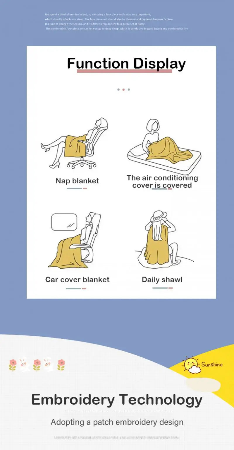 Autumn and Winter 2024 New Disney Double-Sided Arctic Cashmere Steedy Thicker New Throw Pillow Is Weighted Long Christmas Gift