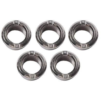 10 piezas de pernos para bielas de bicicleta, pernos simples, dobles y triples, tornillos de acero para platos y platos, tornillos para platos y tuercas, accesorios para bicicletas
