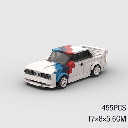 Racing Car City Speed Champions Sports Model Building Blocks DIY Bricks MOC Toy Classic Rally Super Racers Vehicle f1 technique