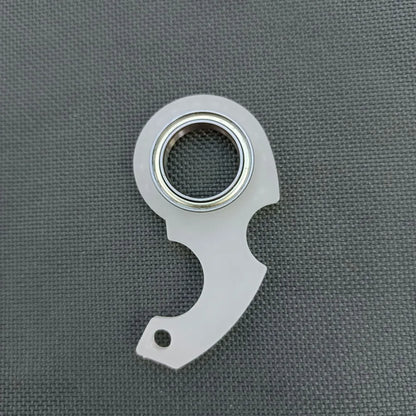 Alivia el aburrimiento Llavero Fidget Spinner Luz noctilucente Moderno Llavero giratorio con punta de dedo Creativo Anti-Ansiedad
