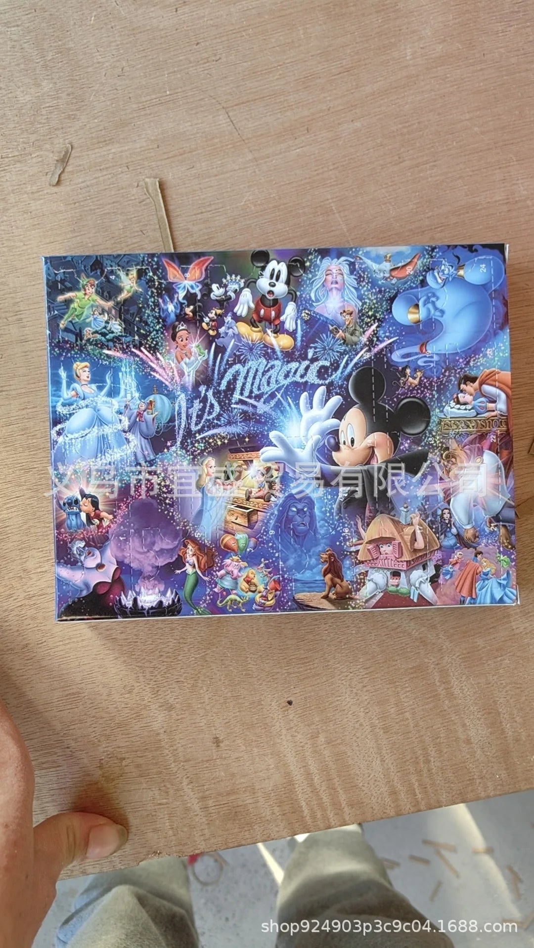 Stitch Mickey Christmas Advent Calendar Disney Bracelets 24 Days Xmas Countdown Calendar Diy Jewelry Making Kit Kid'S Gifts