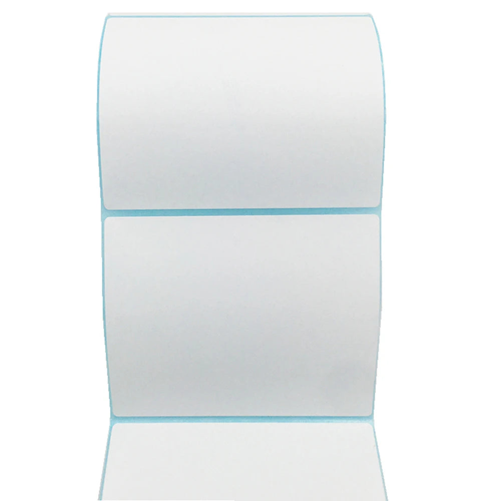 100mm Width Multiple Size Thermal Labels Paper Roll Stickers White Blank Labels For Thermal Label  Self-Adhesive Paper Stickers