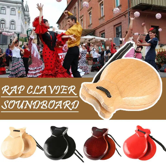 Rap Clavier Soundboard Hard Solid Wood Spanish Soundboard Valentine's Day Gift Men's Giant Gift