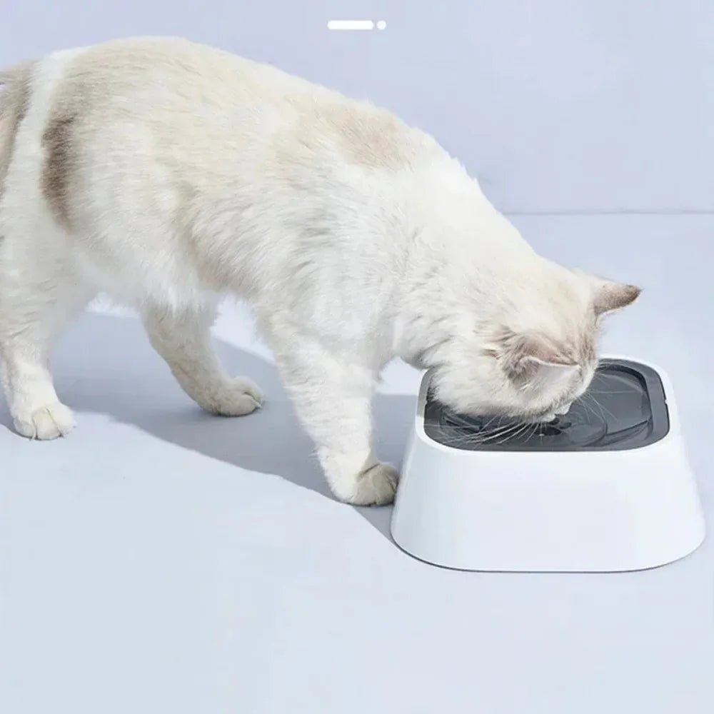 No Spill Water Bowl Dogs Slow Feeder Drinking Water Bowl for Messy Drinkers No Drip No Splash Water Bowl for Pets