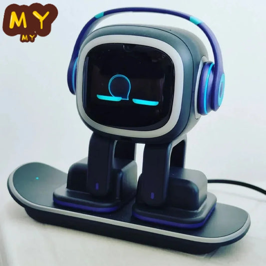 Smart Emo Robot Intelligent Emotional Voice Emopet Interaction Accompany Ai Children's Electronic Emo Pet Desktop Decoration Toy