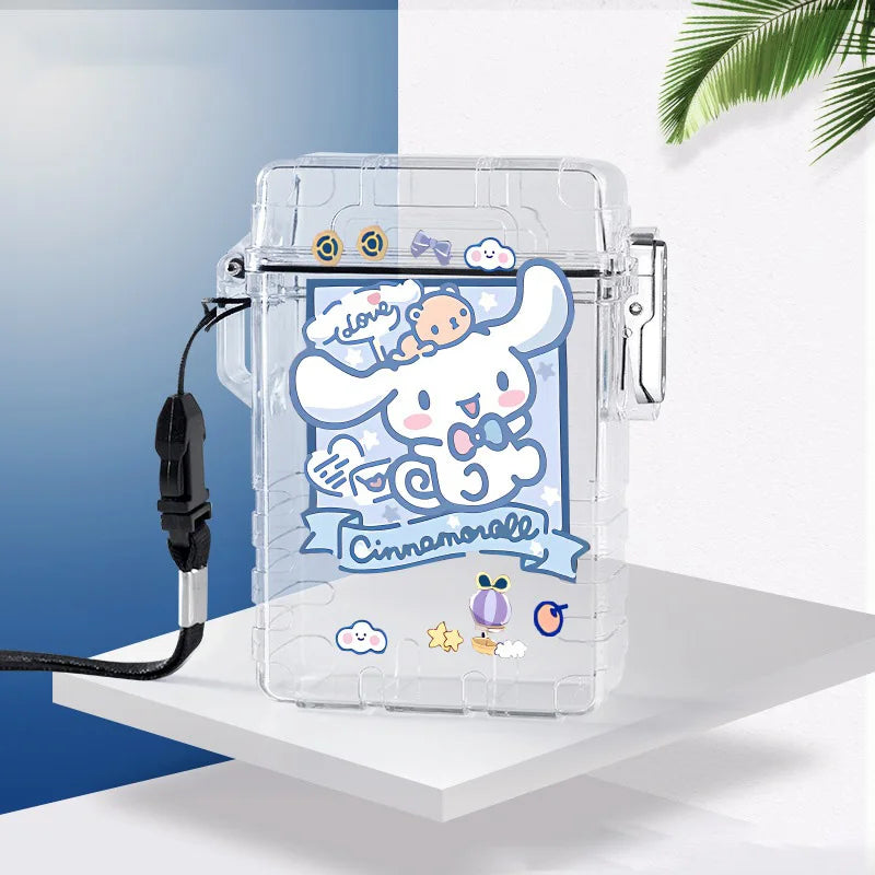 Sanrioed Kuromi Lighter Kawaii Cartoon Anime Cinnamoroll My Melody Creative Personalized Cool Pattern Y2K Boyfriend Friend Gift