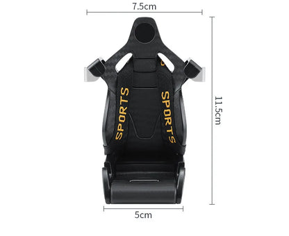 Seat Style Car Phone Holder auto Air Vent mobile phone Clip 360 degree rotatable car cellphone rack for car interior