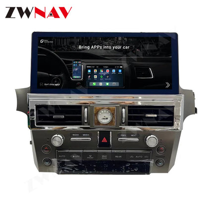 Radio para coche Android con pantalla IPS HD de 12,3" para Lexus GX460 GX400 2010-2020, reproductor multimedia, autorradio, navegación GPS, unidad principal 2 Din