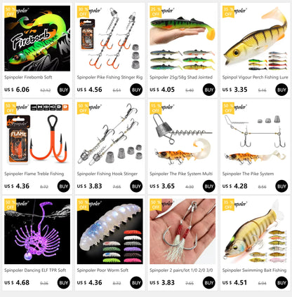 Spinpoler 16cm 22cm T Tail Swimbait Soft Bait Pike Lures 3 Jointed Plastic Shad Wobbler Ocean Beach Boat Fishing Tackle Peche