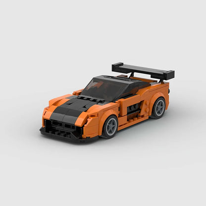 Supercar F1 City Speed Champions Racing Car RX-7 Model Building Blocks MOC Supercar Racers Vehicle Technique Bricks Kids Toys