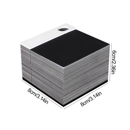 2024 Time Piece Calendar with Light Sculpture Notepad 3D Memo Pad Calendar Tear-Away for Home Office Desktop Decoration Gift