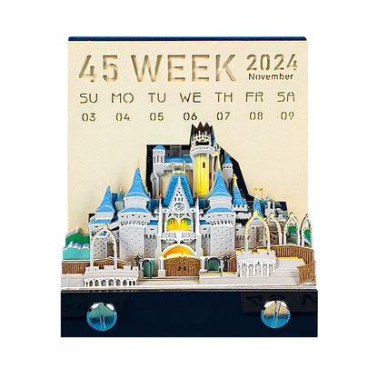 Table Calendar Tear Off Sticky Note Omoshiroi Block Custom 3D Memo Pad Notepad Christmas Funny Novelty Gifts For Children Kids