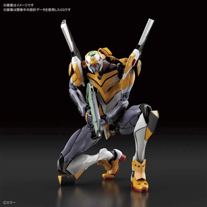 Original Genuine RG EVANGELION UNIT-00 -01 -02 -03 -04 -06 -08 Bandai Anime Model Toys Action Figure Gifts Collectible Ornaments