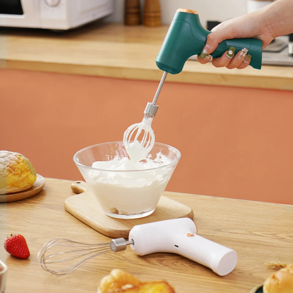 800W High Power Electric Food Mixer Dough Blender Egg Beater Spiral Whisk Cream Mixer For Household Kitchen Cooking Tools