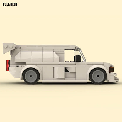 Poladeer 270 piezas 1984 Transport Super Truck Diseño creativo Ensamblaje Bloques de construcción personalizados Rompecabezas Modelo Niño Juguete Regalo de vacaciones