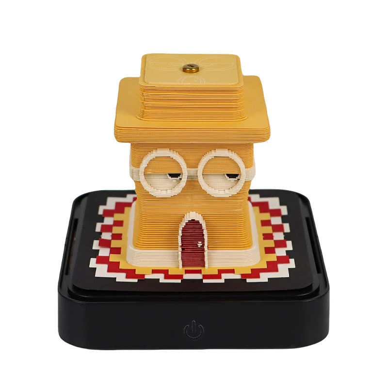 Omoshiroi Block 365 Date 3D Calender Halloween Special Building Design Party Gifts NotePad For Halloween Christmas Favor