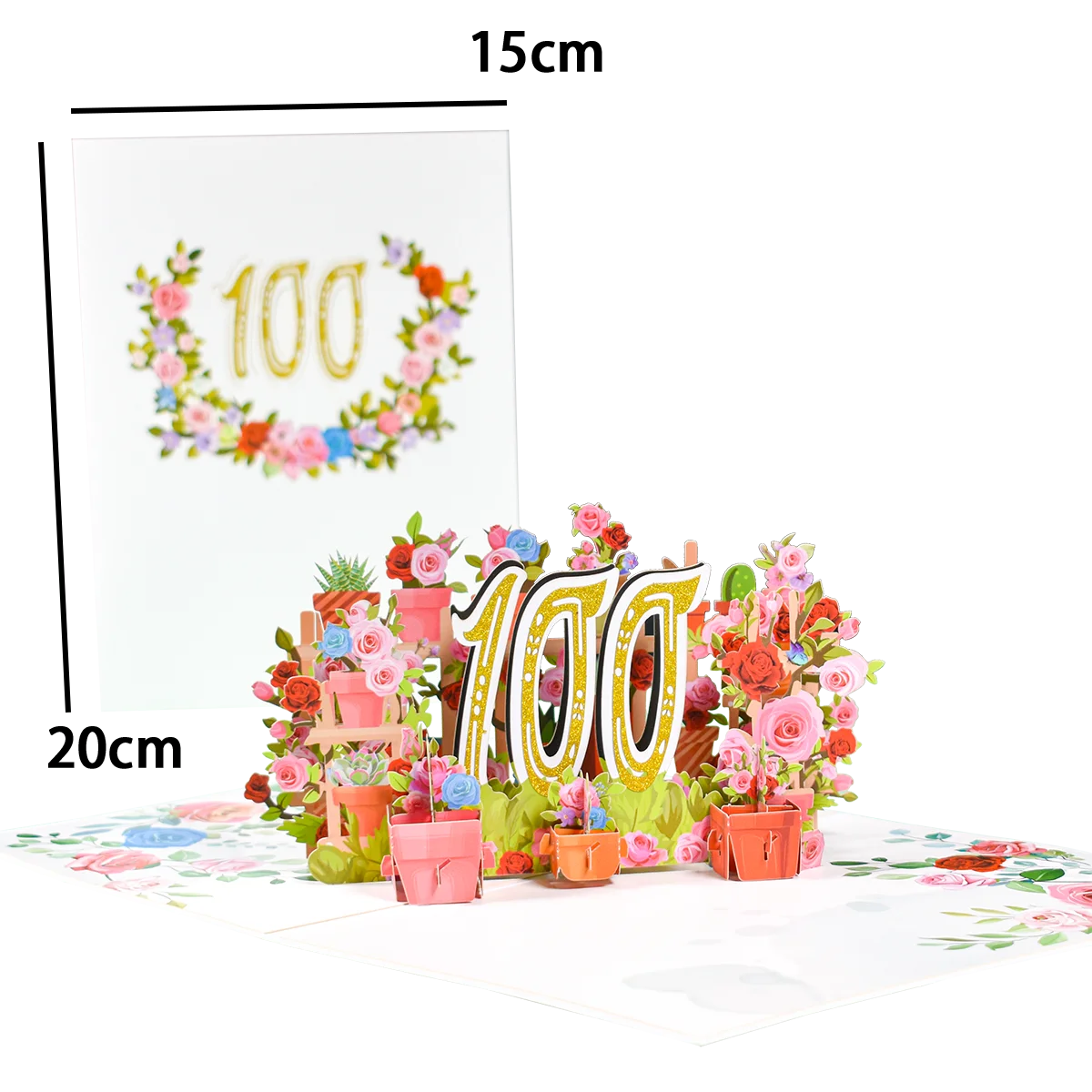 Tarjeta de aniversario emergente con números 1, 10, 28, 21 y 30 en 3D para cumpleaños, bodas