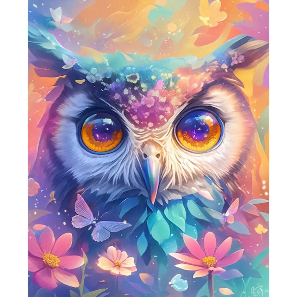 RUOPOTY-Paint By Adult Numbers Animal Color Abstract Crafts Supplies Adults Paintings On Number Picture Drawing Home Decoration