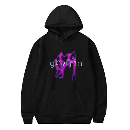 2024 Gryffin Dance Print Cozy Hooded Streetwear Sweater Unisex Stylish Pullover Multiple Colours & Sizes Winter Apparel Fash