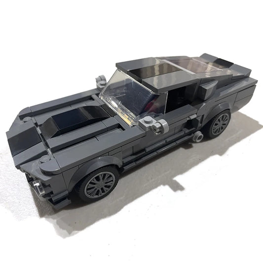 364Pcs MOC Mustang Super Racing Speed Shelby GT500 Bricks Creative Cars Building Block Model Kids DIY Educational Toys Gifts