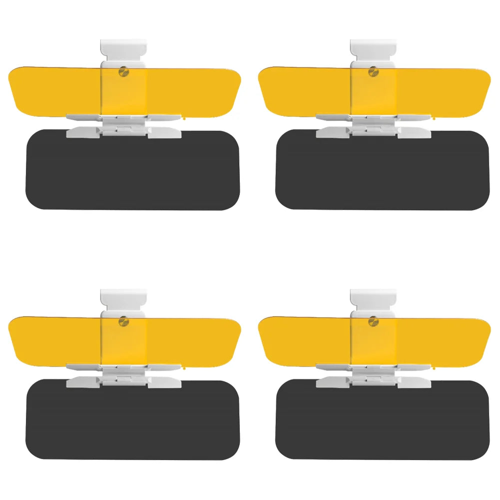 Anti-Dazzle Car Sun Visor UV Blocking Anti Glare Sun Shade Adjustable Polarized Sunshade Day and Night Dual Use Sun Blocker