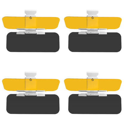 Anti-Dazzle Car Sun Visor UV Blocking Anti Glare Sun Shade Adjustable Polarized Sunshade Day and Night Dual Use Sun Blocker