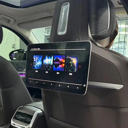 Sistema de entretenimiento para asientos traseros con Android para BMW X5 G05 xDrive 30i 40i Monitor de reposacabezas de TV para automóvil con soporte oculto Plug and Play