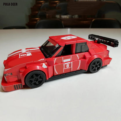 Poladeer 379 Pcs Speed ​​Champion V6TI DTM, Blocs De Construction Créatifs Et Personnalisés, Modèle De Puzzle, Jouet Cadeau