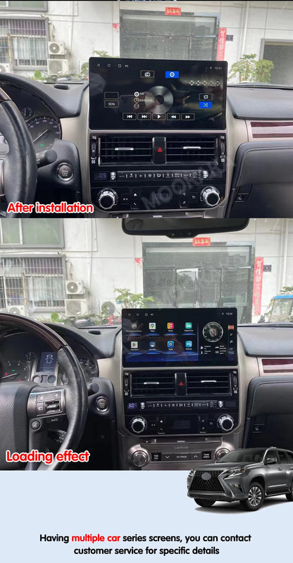 Android For Lexus GX400 GX460 2010-2020 Car Radio 8+256GB Multimedia Player Recorder 12.3" Touch Screen Head Unit Carplay Navi