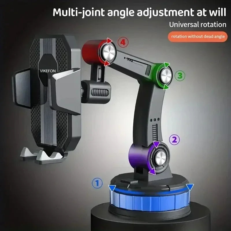 VIKEFON 360 Rotate Universal Car Phone Holder Moblie Windshield Mount Stand For iPhone Samsung HandFree Driving Car Phone Holder