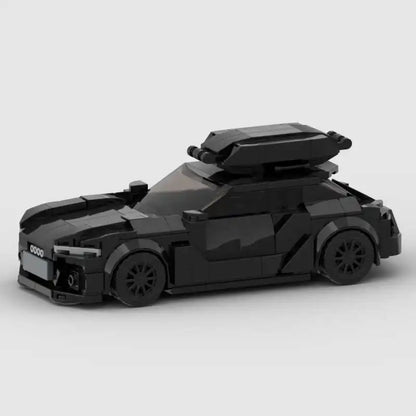 Technical Moc Car City Speed Champion Sports Car Racing Vehicle Building Blocks Brick Educational Construction Toys