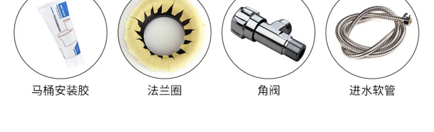 Siphon Water-Saving Mute Tuhao Gold Toilet Anti-Blocking Deodorant Ceramic Electroplating Gold