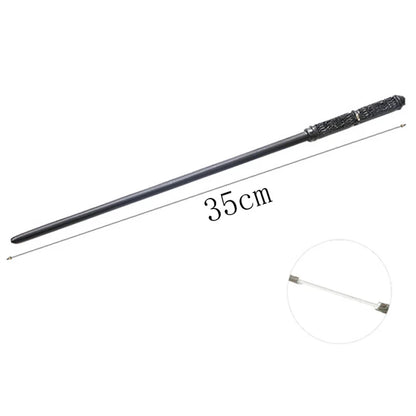 24 Kinds of Metal Core Magic Harried Wands Malfoy Voldmort Hermione Ron Bellatrix McGonagall Magical Potter Wand Box