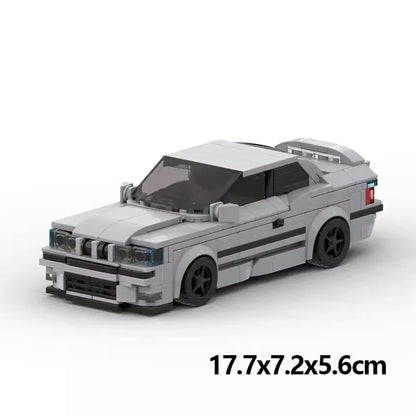 Bricklink Technical Car City Speed Champions M3 E30 E36 E46 GTR 635CSi 850CSi Vehicles Sets Building Blocks Toys Children Gift