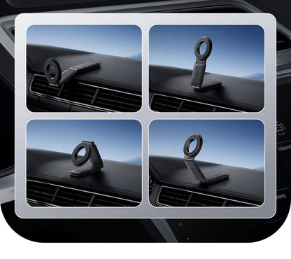 Baseus Car Phone Holder Magnetic Mobile Mount Bracket for Magsafe Foldable Car Phone Holder for iPhone 15 14 13 12 For Samsung