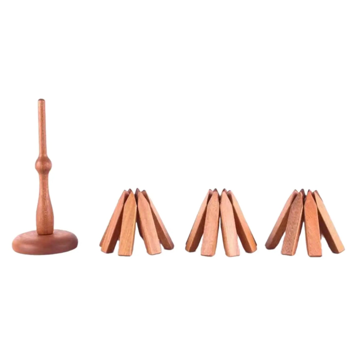 Salvamanteles de madera para platos calientes, juego de manteles individuales con diseño de árbol, posavasos plegables para platos, cuencos, teteras, decoración de mesa de cocina