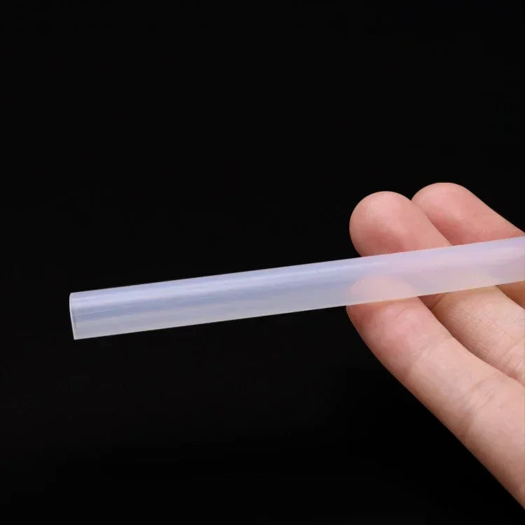 Tubo de silicona flexible de 1 m/5 m, diámetro interior de 0,5, 1, 2, 2,5, 3, 4, 5, 6, 7 y 8 mm, apto para uso alimentario, resistente a la temperatura, no tóxico, transparente