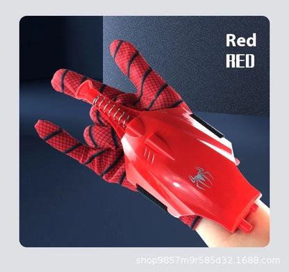 2024 New Spider Man Web Shooters Wrist Launcher Shooters Hot Peter Parker Cosplay Props Shooting Device Toy Set Boy Toy Gift