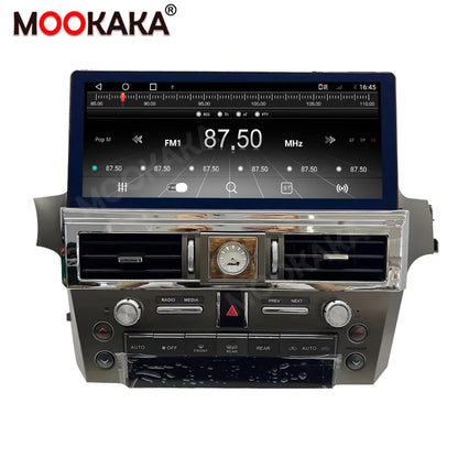 Android For Lexus GX400 GX460 2010-2020 Car Radio 8+256GB Multimedia Player Recorder 12.3" Touch Screen Head Unit Carplay Navi