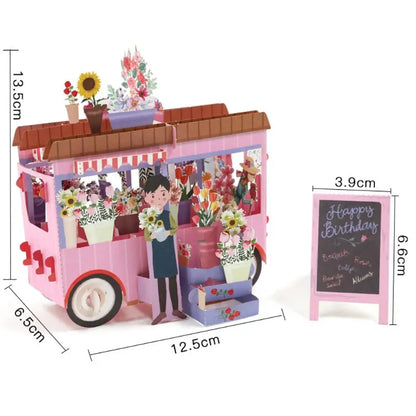 38 Styles 3D Pop Up Greeting Card Love In Hands Birthday Wedding Halloween Christmas Valentines' Day New Year Xmas Kids Gift