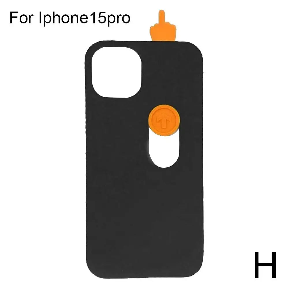 3d Printed Middle Sliding Finger Sliding Phone , Gifts 3d , Sliding Funny New Year Phone Spoof , Finger Phone Q4w0