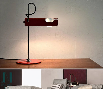 Oluce Spider Table light Italy Creative adjustable design lamp for Living Room Bedside Study Room Hotel Silver floor lamp